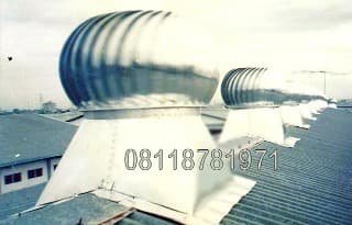 Pemasangan Turboair Turbine Ventilator proyek 109